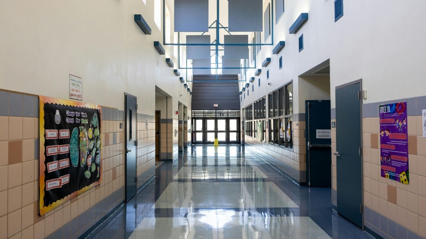 University campus smart locker location