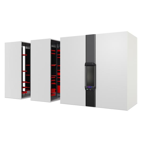 Cleveron-402-parcel-robot-modular-view-vith-closed-door
